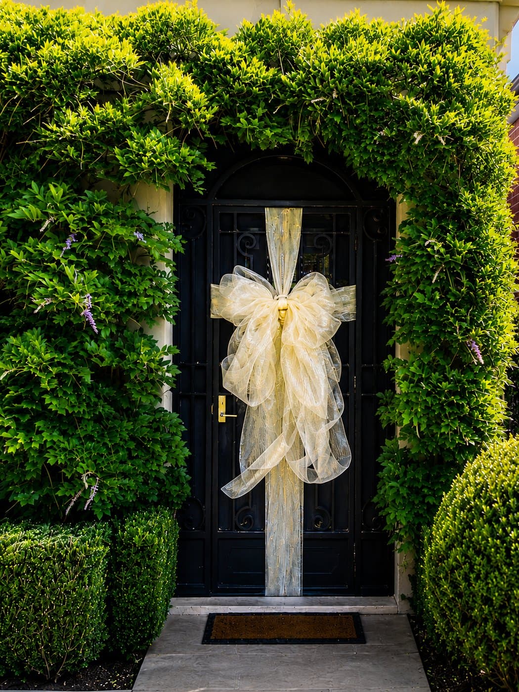 Gold door bow colour